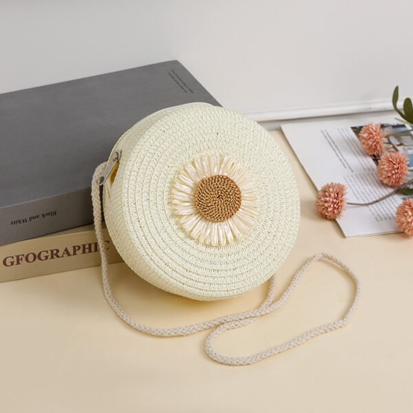 67d5749a-dd93-4c77-bf7e-f9fd47305724.jpg Pastoral Style Raffia Bag Woven Mobile Phone Bag Crossbody
