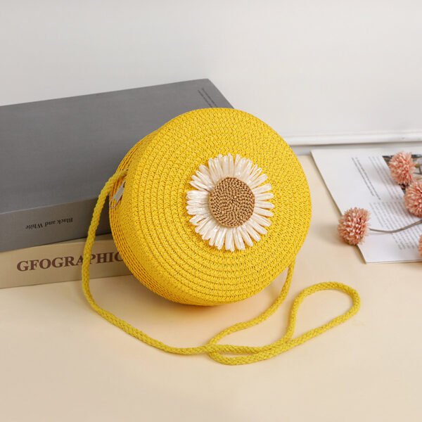 b082069c-02f1-4a21-9497-e3eba922c24d.jpg Pastoral Style Raffia Bag Woven Mobile Phone Bag Crossbody