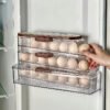 Storage Box Kitchen Refrigerator Multi-layer Transparent Egg Holder