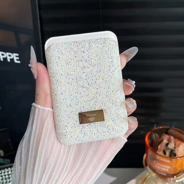 MagSafe Rhinestone Magnetic Card Holder (for iPhones)